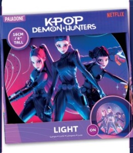 K-pop Demon Hunters box světlo