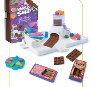Kinetic Sand výroba sladkostí