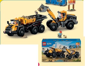 LEGO City 60494 Sklápěč a čelní nakladač