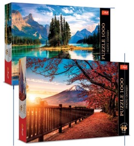 Puzzle 1000 dílků Premium mix motivů