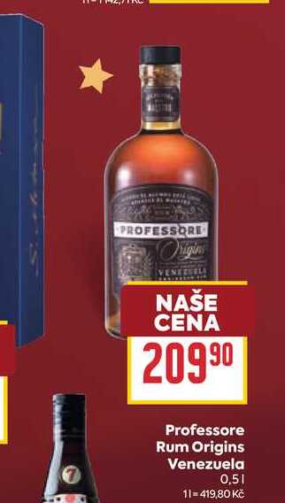 Professore Rum Origins Venezuela 0,5l