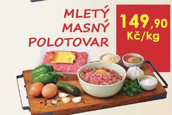 Mletý masný polotovar 1kg