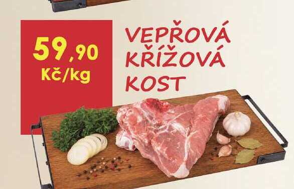 Vepřová křížová kost 1kg