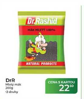 Dr.Rashid mletý mák 200g