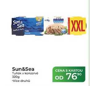 Sun&Sea Tuňák v konzervě 320g