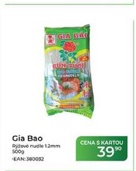 Gia Bao Rýžové nudle 1.2mm 500g