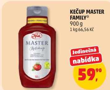 KEČUP MASTER FAMILY, 900 g
