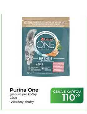 Purina One granule pro kočky 750g