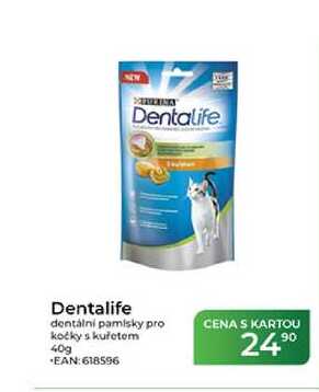 Dentalife dentální pamlsky pro kočky s kuřetem 40g