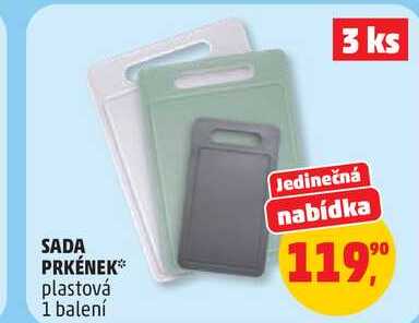 SADA PRKÉNEK plastová, 1 balení