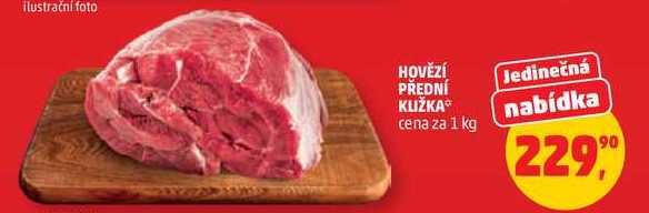 HOVĚZÍ PŘEDNÍ KUŽKA, 1 kg