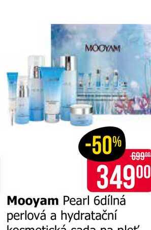 Mooyam Pearl 6dílná perlová a hydratační kosmetická sada na plot' 