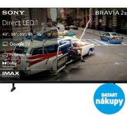 Televize Sony Bravia 2 MII 43” (K43S25M2PB.CEl)