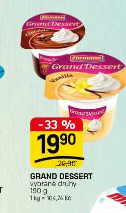 Grand Dessert 190g