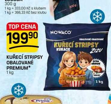 KUŘECÍ STRIPSY OBALOVANÉ PREMIUM* 1 kg