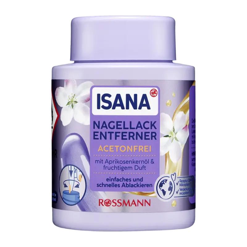 ISANA Odlakovač na nehty s houbičkou, 75 ml