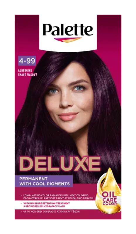 Palette Barva na vlasy Deluxe 4-99 tmavě fialová, 1 ks