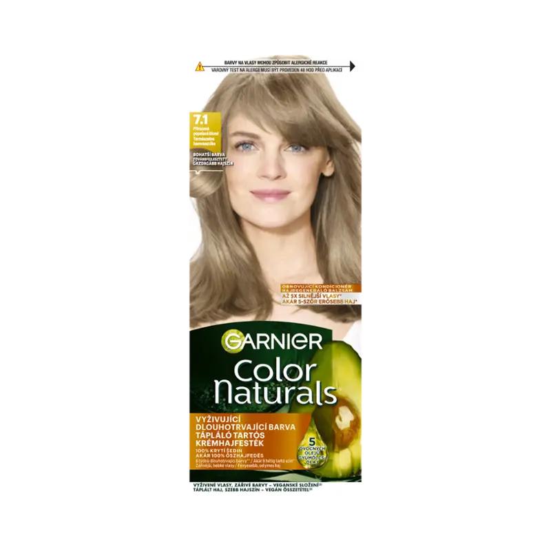 Garnier Barva na vlasy Color Naturals 7.1 přirozená popelavá blond, 1 ks