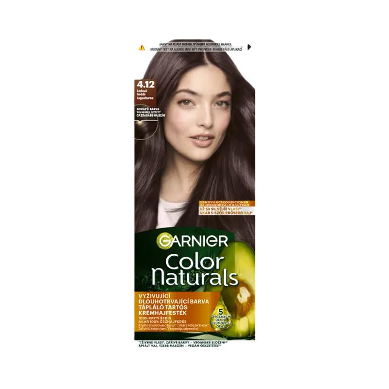 Garnier Barva na vlasy Color Naturals 4.12 ledově hnědá, 1 ks