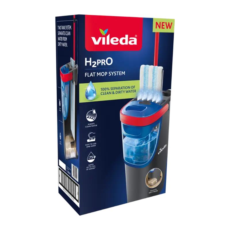 Vileda Plochý mop a kbelík H2PrO, 1 ks