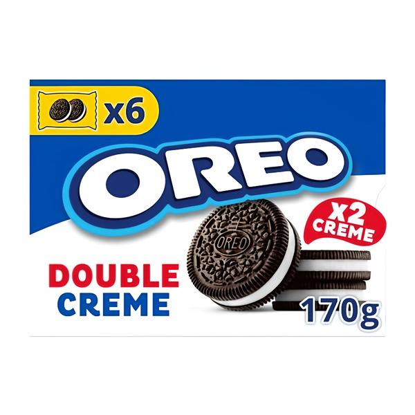 Oreo sušenky Double Creme s dvojitou vanilkovou náplní