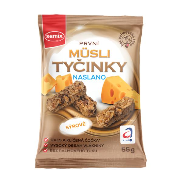 Semix Müsli tyčinky naslano Sýrové bez lepku