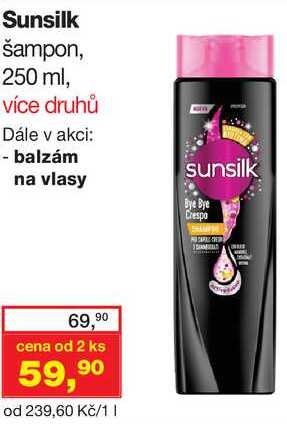 Sunsilk šampon, 250 ml
