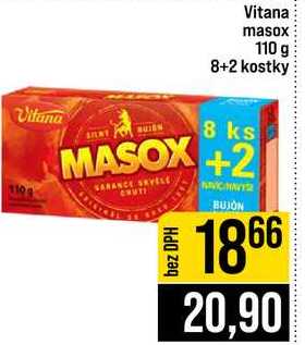 Vitana masox 110 g 8+2 kostky 8 ks 