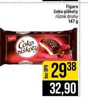 Figaro čoko piškoty různé druhy 147 g