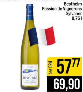 Bestheim Passion de Vignerons Sylvaner 0,75l