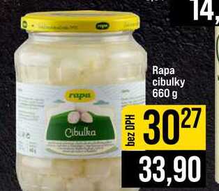 Rapa cibulky 660 g