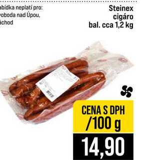 Steinex cigáro bal. cca 1,2 kg 100g