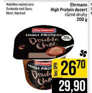 Ehrmann High Protein dezert různé druhy 200 g