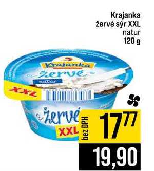 Krajanka žervé sýr XXL natur 120 g 