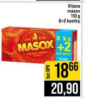 Vitana masox 110 g 8+2 kostky
