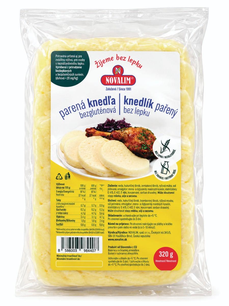 Novalim Knedlík vařený v páře, 320 g