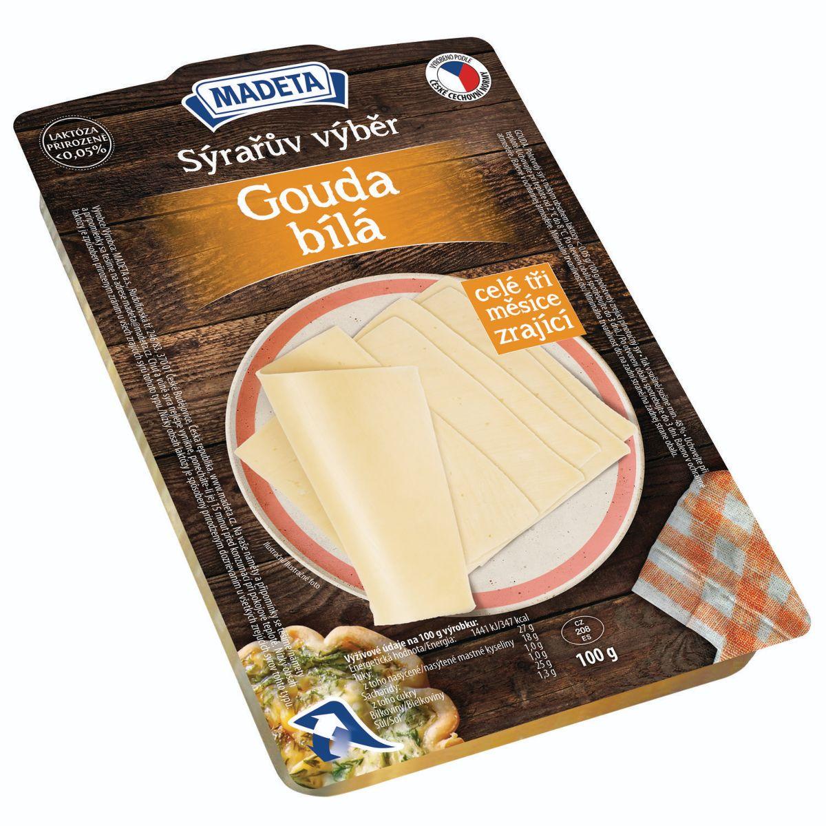 Madeta Sýrařův výběr, 100 g
