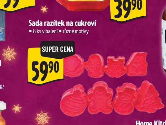Sada razítek na cukroví 8 ks