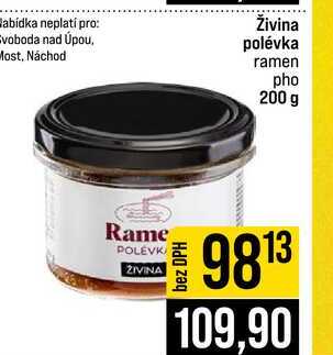 Živina polévka ramen pho 200 g