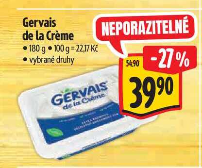 Gervais de la Crème 180 g