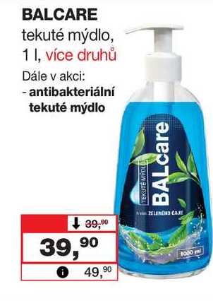 BALCARE tekuté mýdlo, 1l