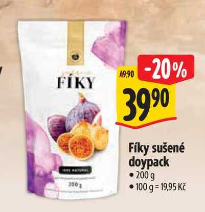 Fíky sušené doypack 200 g