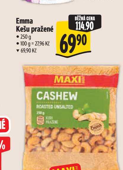  Emma Kešu pražené  250 g  