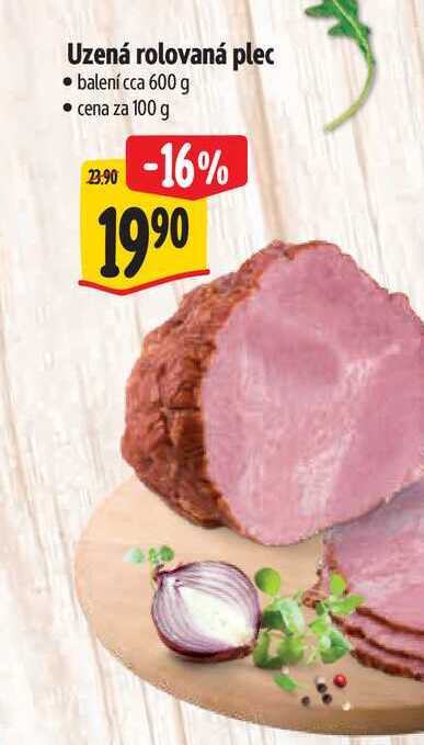 Uzená rolovaná plec 600 g