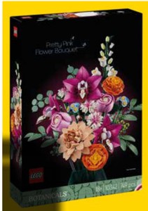LEGO® Botanicals 10342 Krásná kytice růžových květin