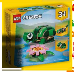 LEGO® Creator 3-in-1 31377 Želva s leknínem