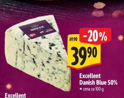 Excellent Danish Blue 50% 100 g