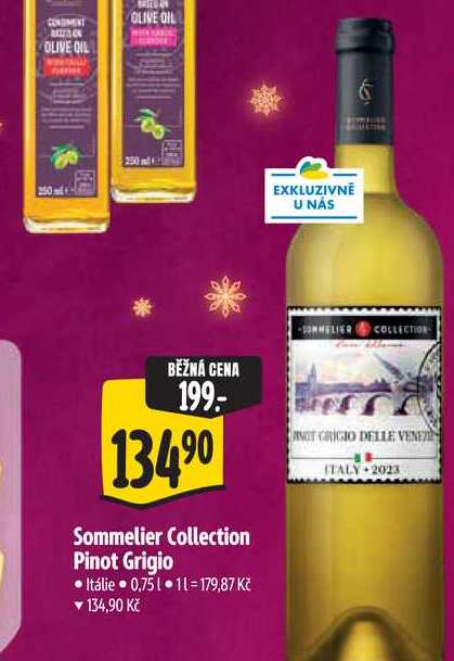   Sommelier Collection Pinot Grigio 0,75 l