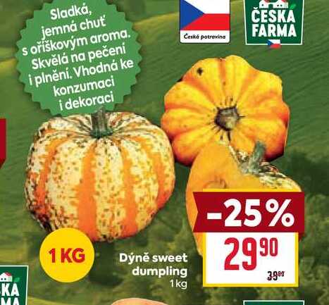 Dýně sweet dumpling 1kg