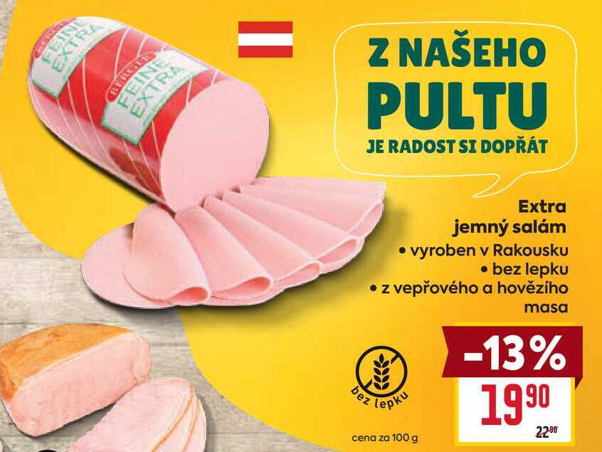 Extra jemný salám 100g